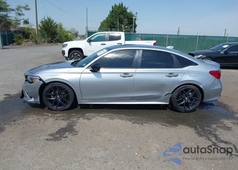 2023 Honda Civic Sport z USA, uszkodzony, nr VIN 2HGFE2F57PH558218